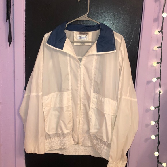 vintage white windbreaker - Picture 2 of 4